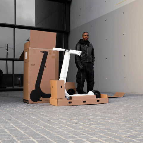 Bo semi unboxed with rider