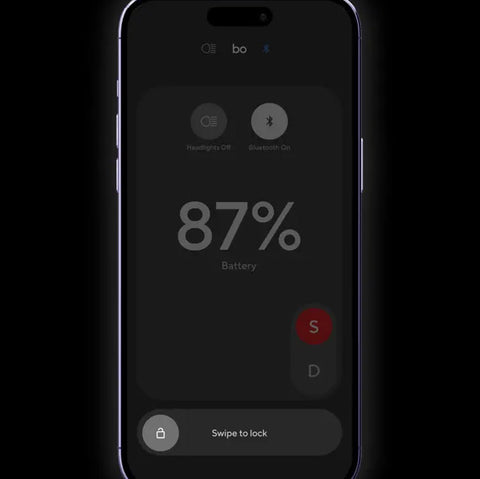 Swipe Right to Lock Up